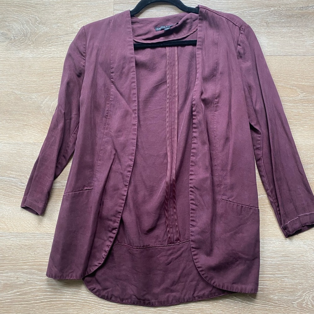 Harlowe & Graham Plum Blazer